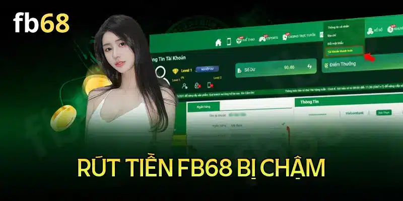 Cách khắc phục rút tiền FB68 bị chậm